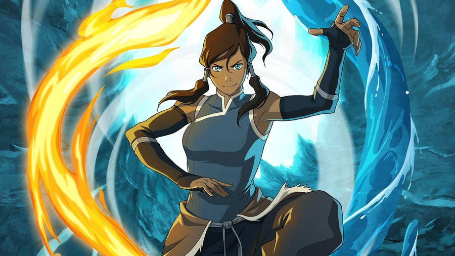 The Legend Of Korra Official Poster Wallpaper