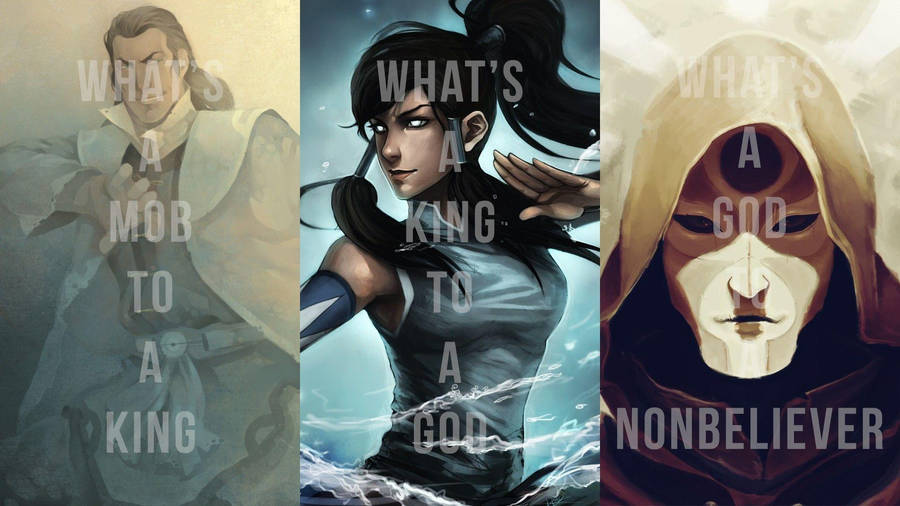 The Legend Of Korra Quoted Wallpaper