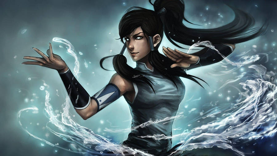 The Legend Of Korra Water Bending Wallpaper