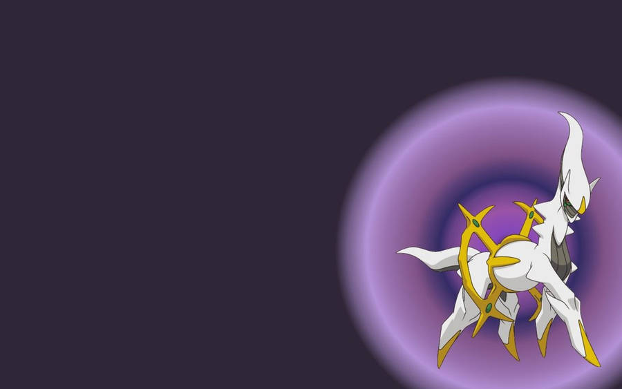 The Legendary Arceus - Ruler Of The Universe Wallpaper