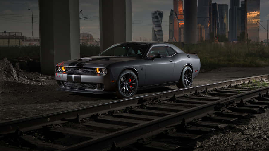The Legendary Dodge Hellcat: Unparalleled Power And Performance Wallpaper