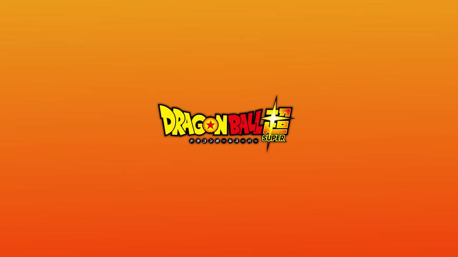 The Logo Of The Popular Anime Series Dragon Ball Z Wallpaper