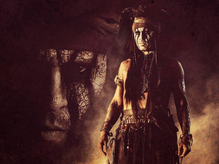 The Lone Ranger Shirtless Tonto Wallpaper