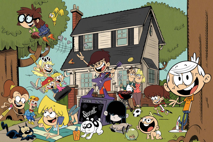 The Loud House Nickelodeon Series Wallpaper