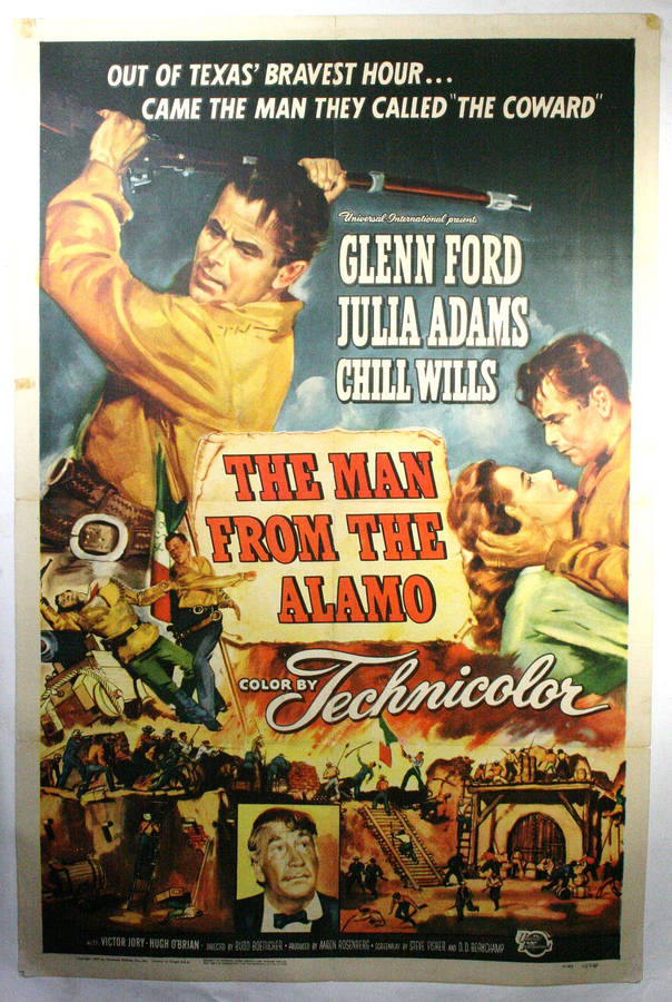 The Man From The Alamo 1953 Movie Poster Wallpaper