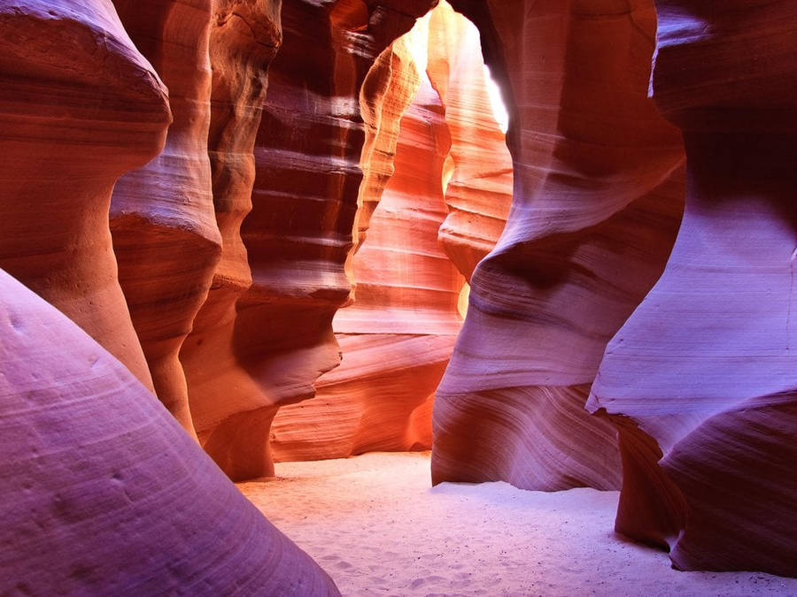 The Mesmerizing Beauty Of Antelope Canyon Wallpaper