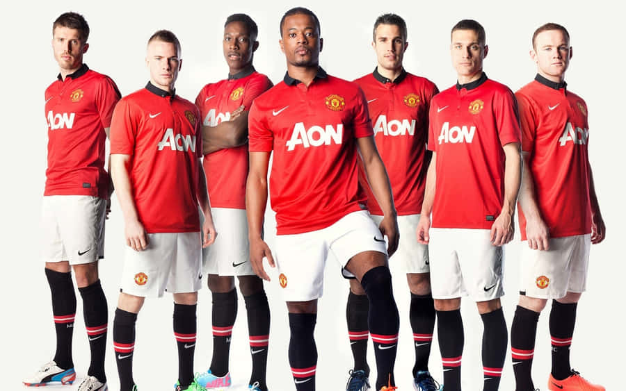 The Most Successful Team In England: Manchester United Wallpaper