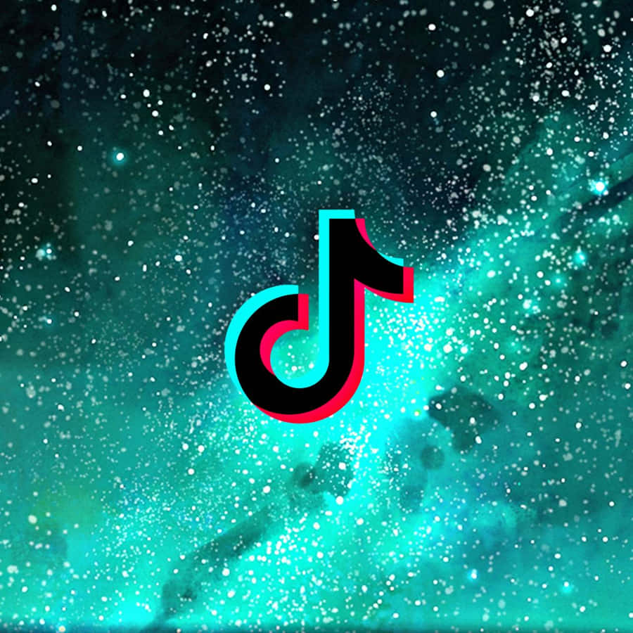 The Official Logo Of The Popular Video-sharing App Tiktok Wallpaper