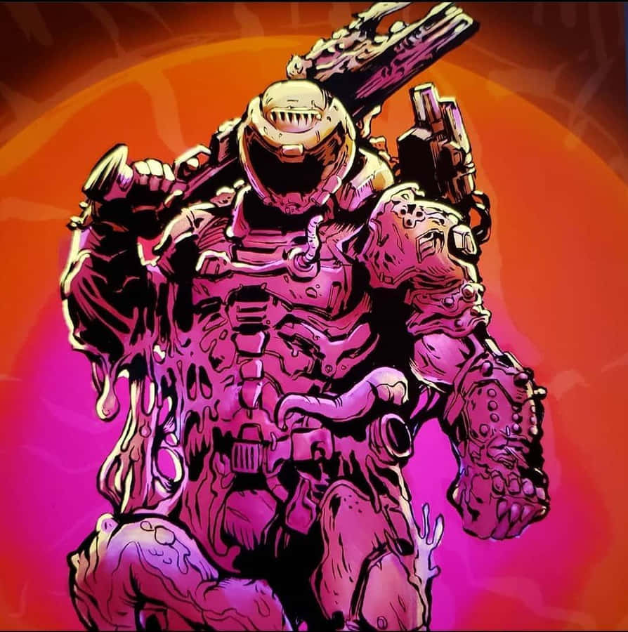 The One And Only Doom Slayer Wallpaper