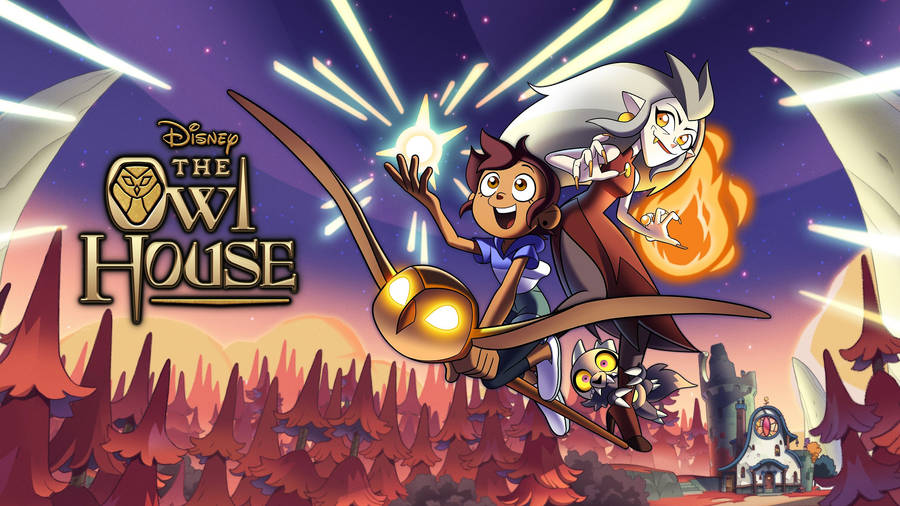 The Owl House Disney Title Wallpaper