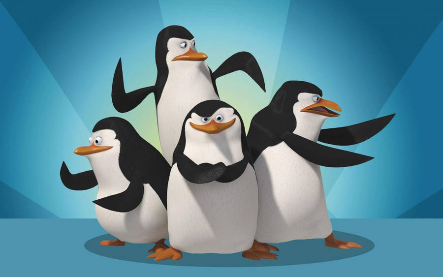 The Penguins Of Madagascar Wallpaper