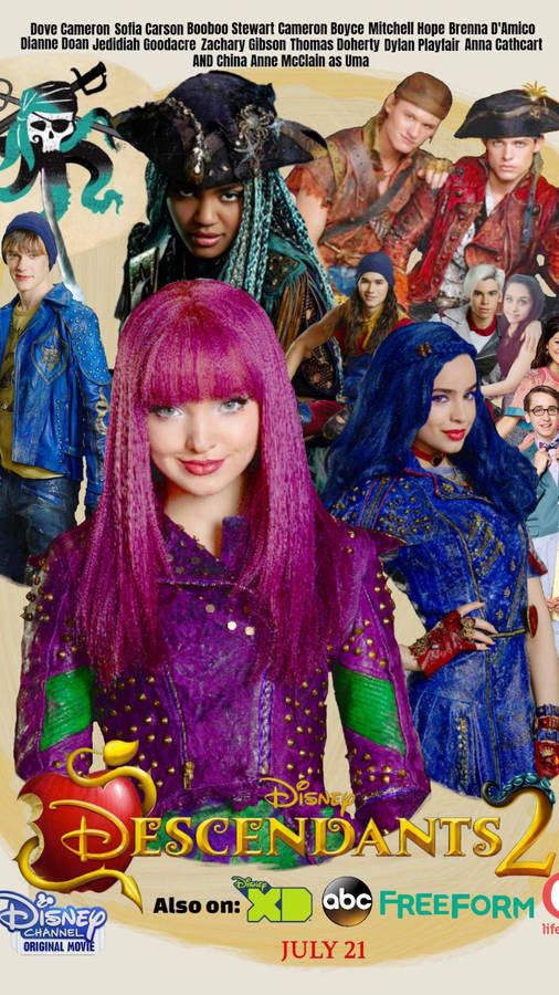 The Pirates Of Descendants 2 Wallpaper