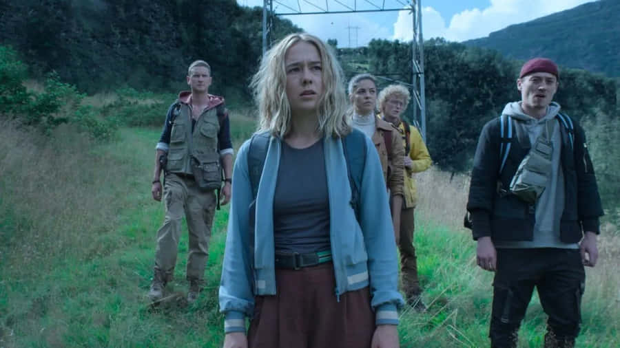 The Rain Group Survivors Walking Wallpaper