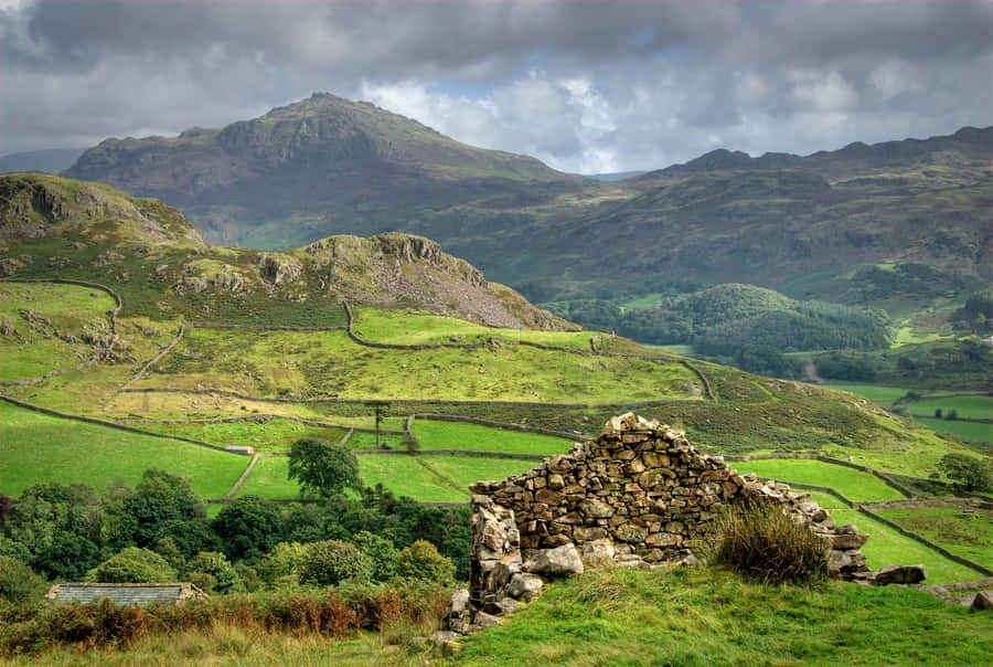 The Rolling Hills Of Scotland, A Majestic Beauty. Wallpaper