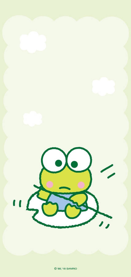 The Sad Keroppi Wallpaper