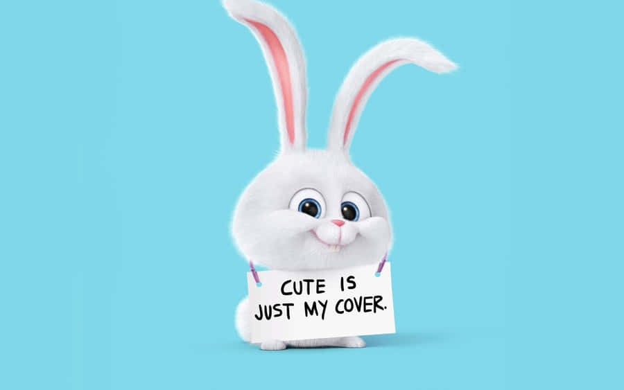 The Secret Life Of Pets 2 Cute Bunny Wallpaper