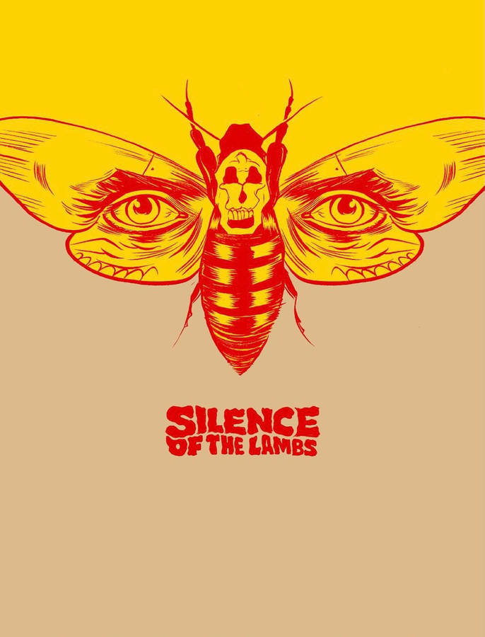The Silence Of The Lambs Moth Eyes Wallpaper