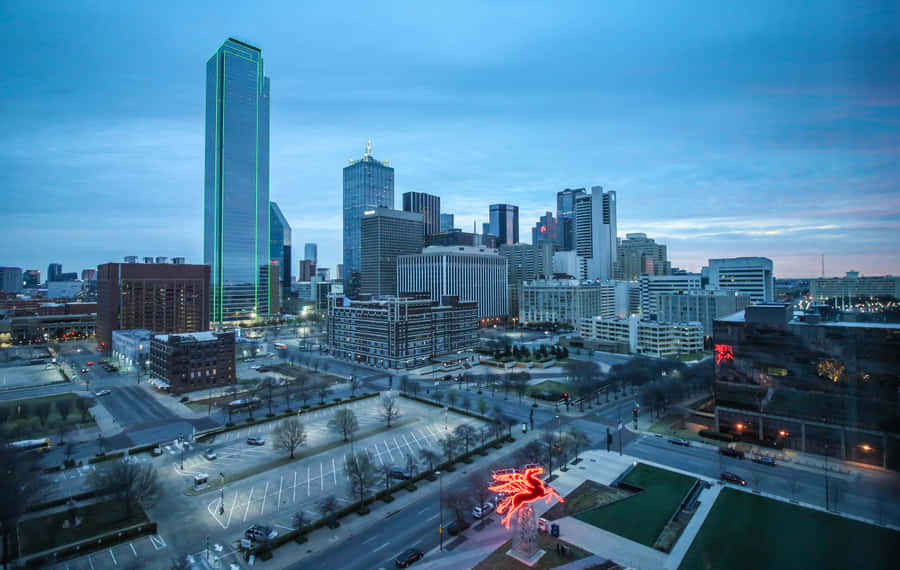 The Skyline Of Dallas, Texas Wallpaper