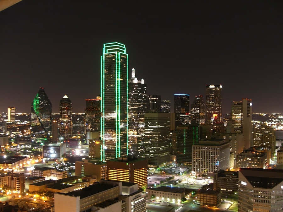 The Skyline Of Dallas, Texas Wallpaper