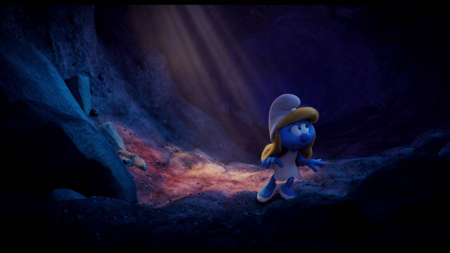 The Smurfs Lost Village Smurfette Wallpaper