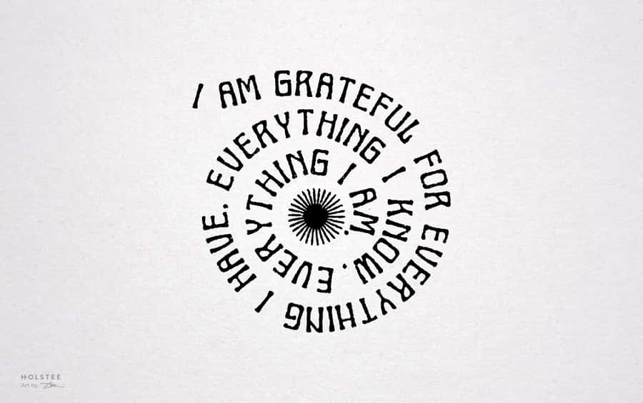 The Spiral Of Gratitude Wallpaper