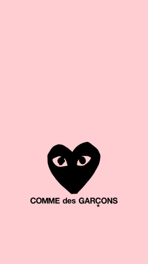 The Stylish Streetwear Of Cdg Play Is Perfect For Any Occasion. Wallpaper