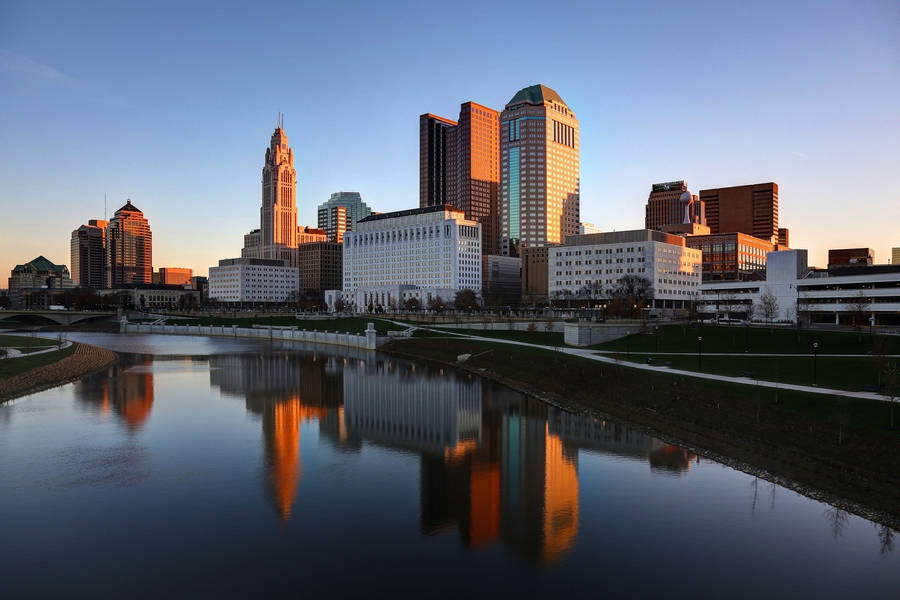 The Supreme Court Of Ohio In Columbus Wallpaper