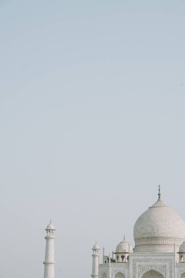 The Taj Mahal's Outer Dome Wallpaper