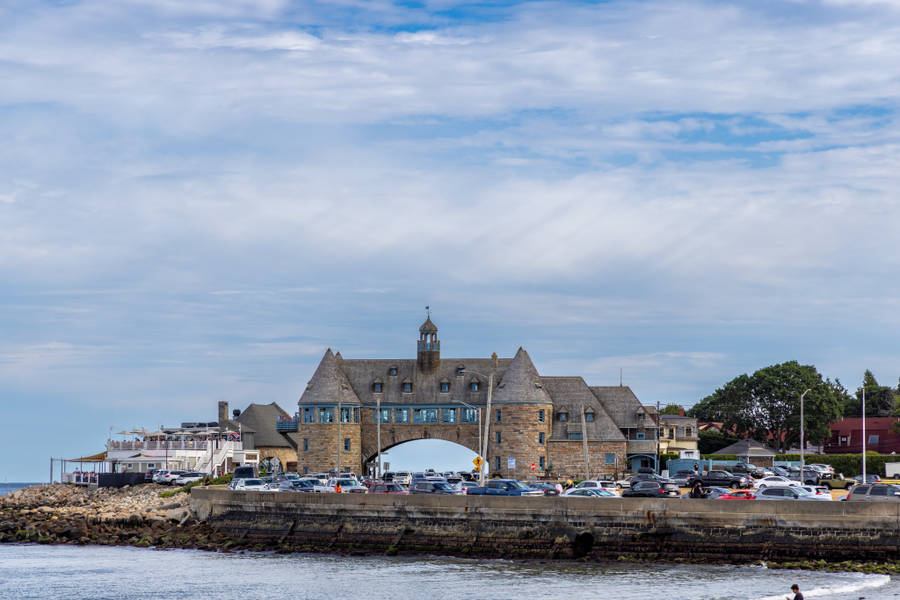 The Towers In Narragansett, Rhode Island Wallpaper