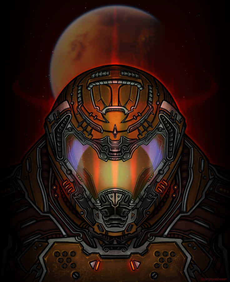 The Ultimate Champion: The Doom Slayer Wallpaper