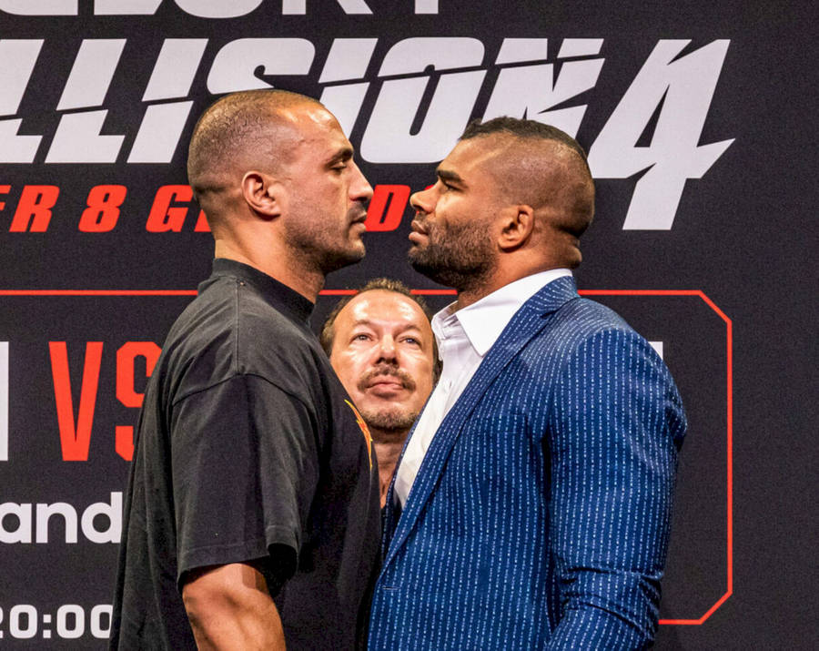 The Ultimate Face-off: Badr Hari Vs Alistair Overeem Wallpaper