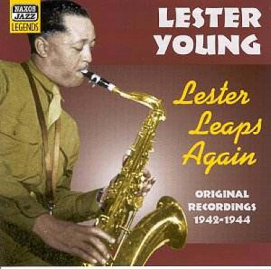 The Unique Sound Waves Of Jazz - Lester Young Records From 1942-1944 Wallpaper