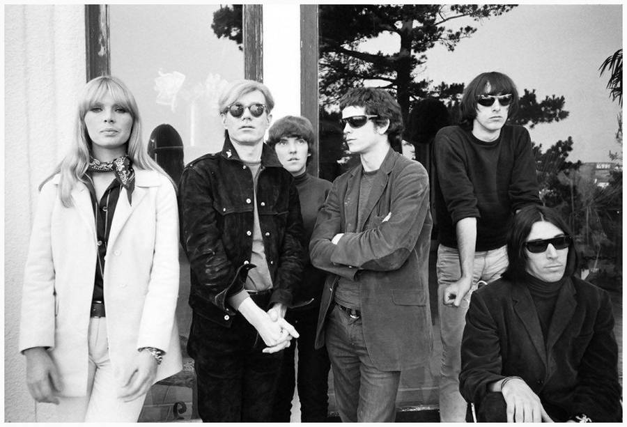 The Velvet Underground Band Performing At Phillip Law Castle Wallpaper