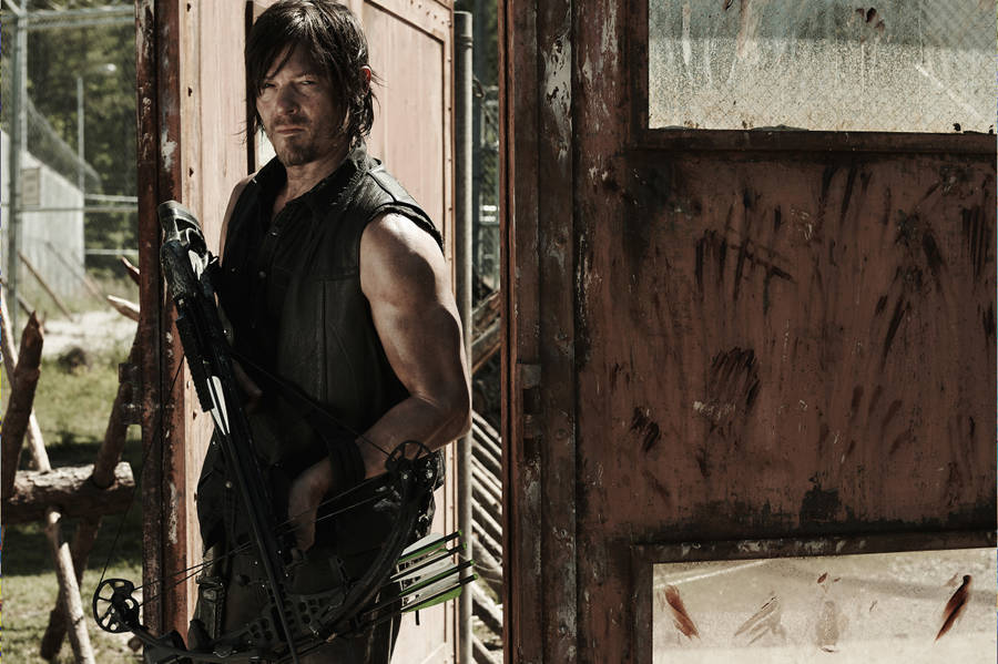 The Walking Dead Daryl Guard Wallpaper