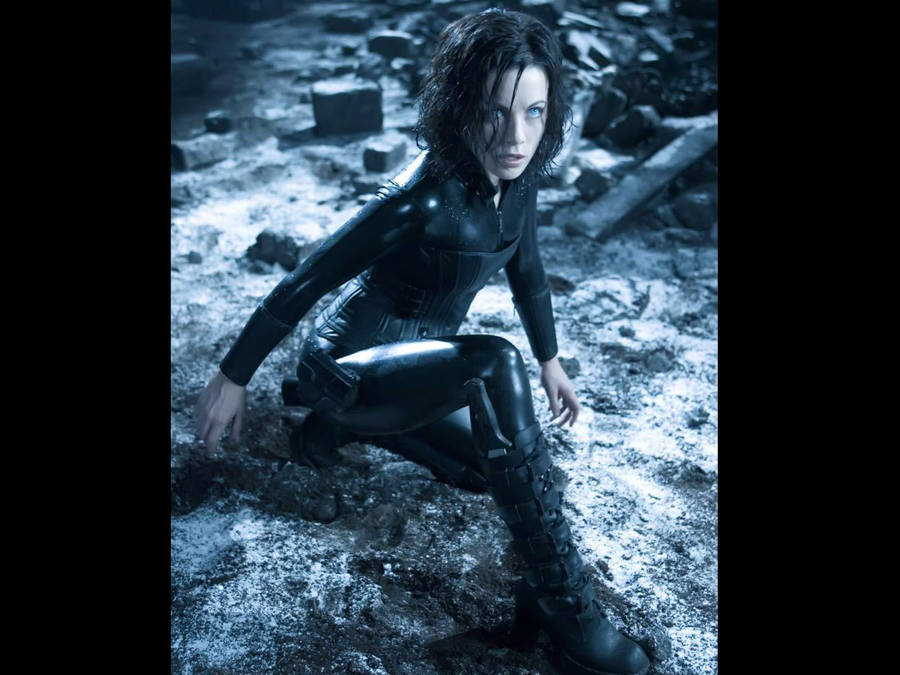 The Warrior Vampire Selene Played By Kate Beckinsale In The Underworld Series. Wallpaper