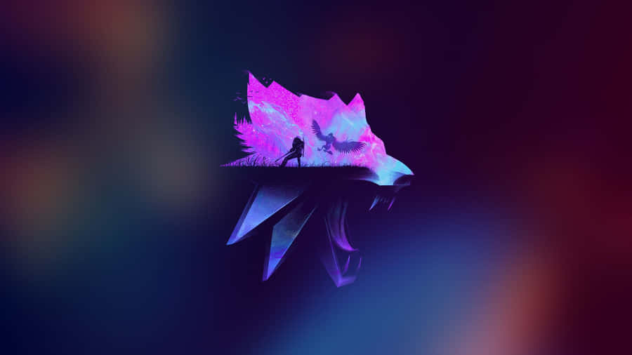 The Witcher 3 Wallpaper, Purple, Wolf, Hd Wallpaper Wallpaper