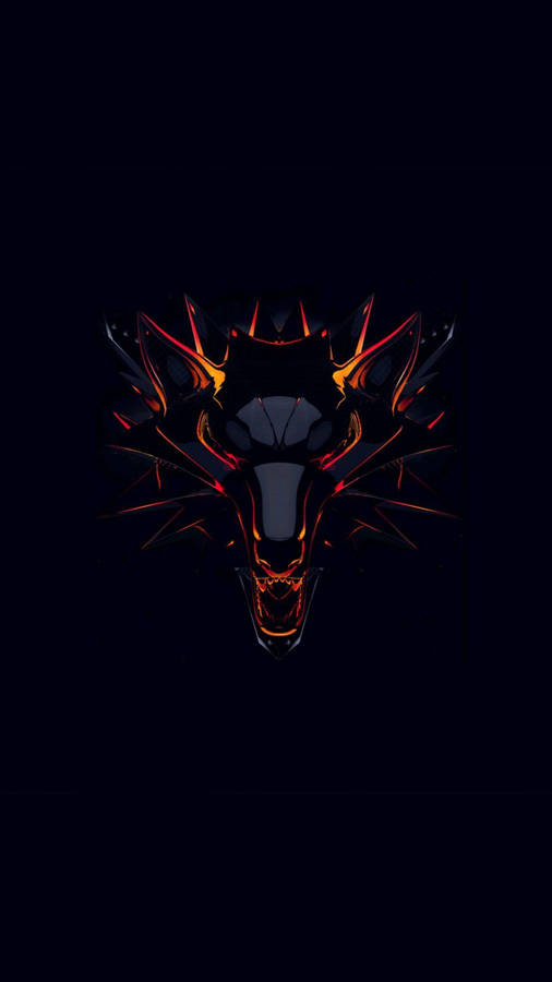The Witcher Magma Wolf Wallpaper