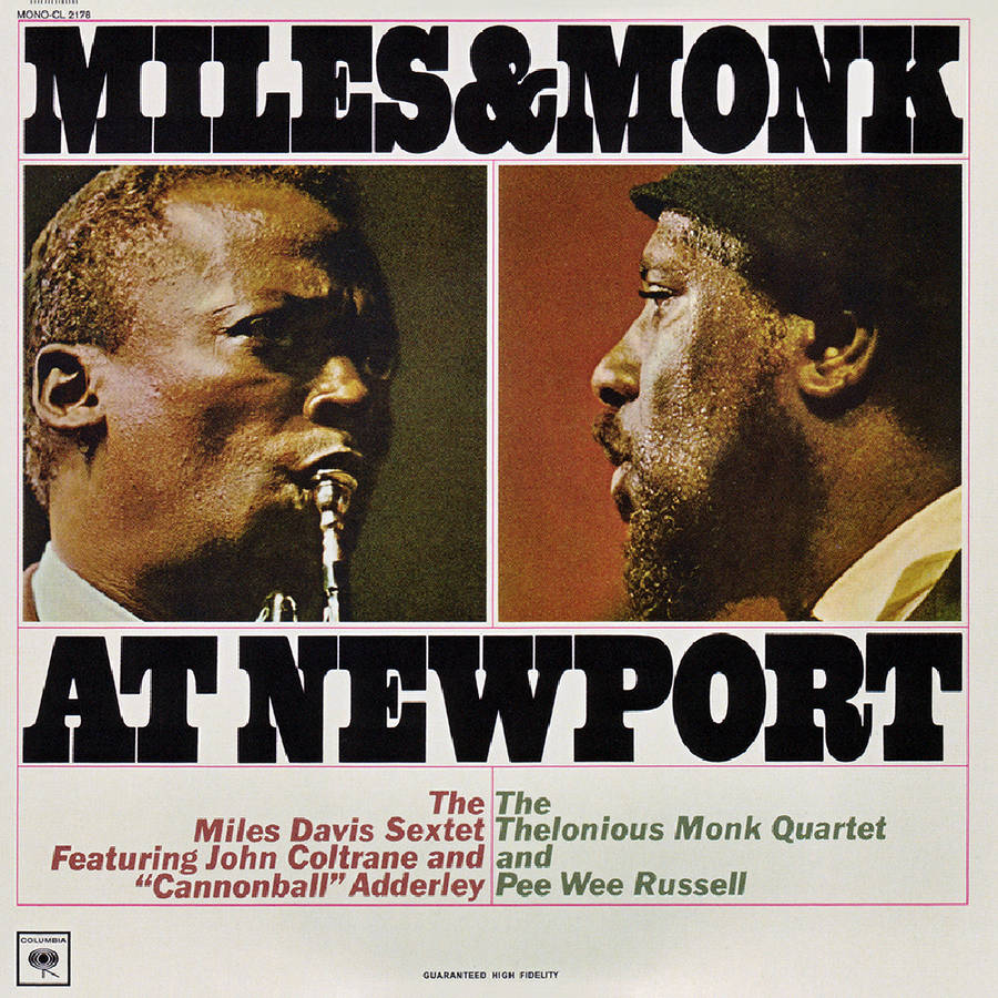 Thelonious Monk And Miles At Newport Wallpaper