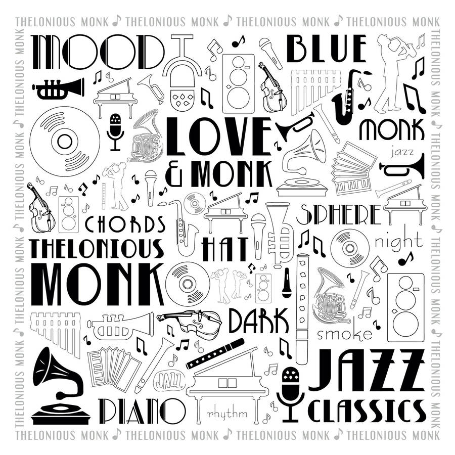 Thelonious Monk Jazz Classic Album Wallpaper