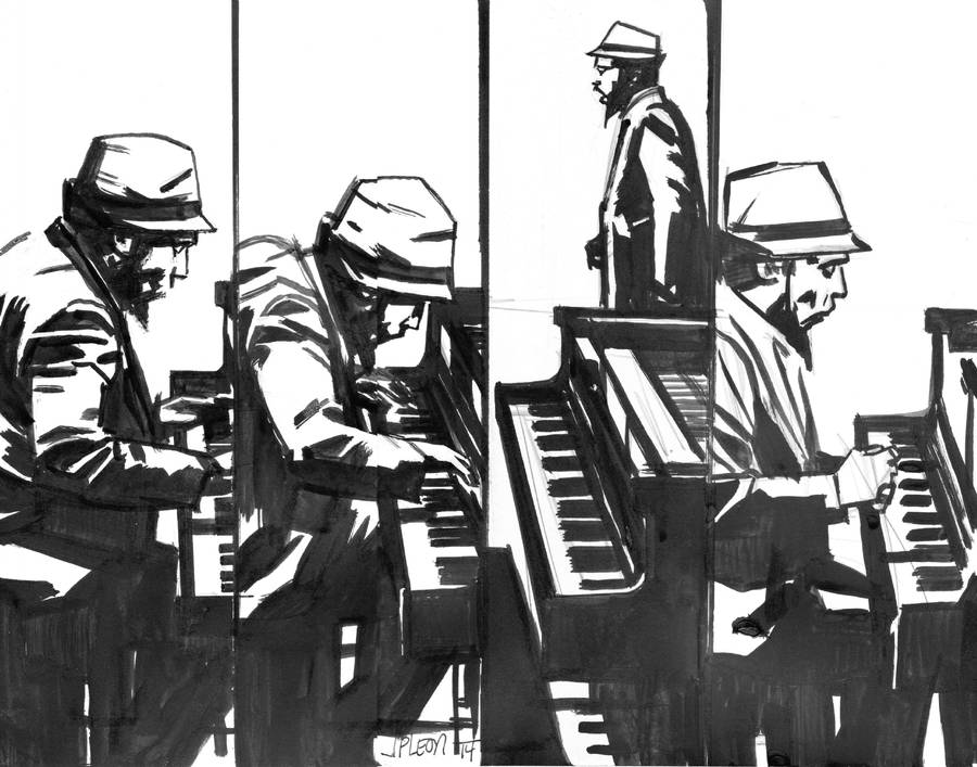 Thelonious Monk - The Maestro Of Jazz Wallpaper