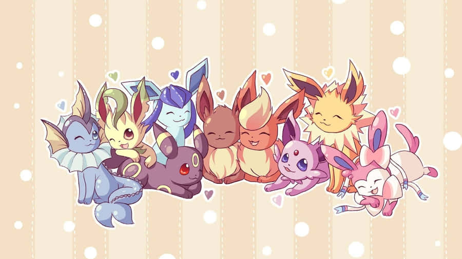 These Three Eevee Evolutions Are The Cutest And Most Adorable Pocket Monsters Out There! Wallpaper