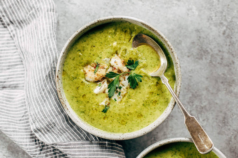 Thick And Rich Broccoli Chowder Wallpaper