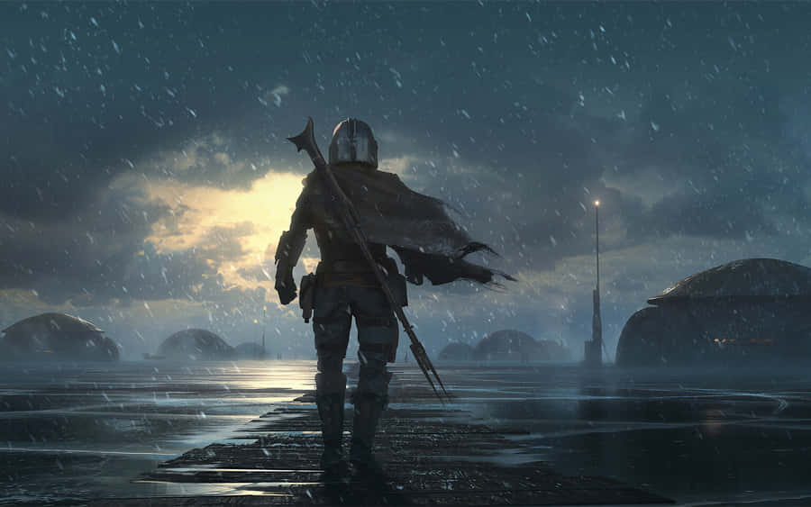 This Mandalorian Pc Goes Beyond The Conventions Wallpaper