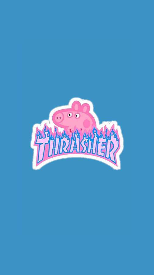 Peppa the pig thrasher best sale