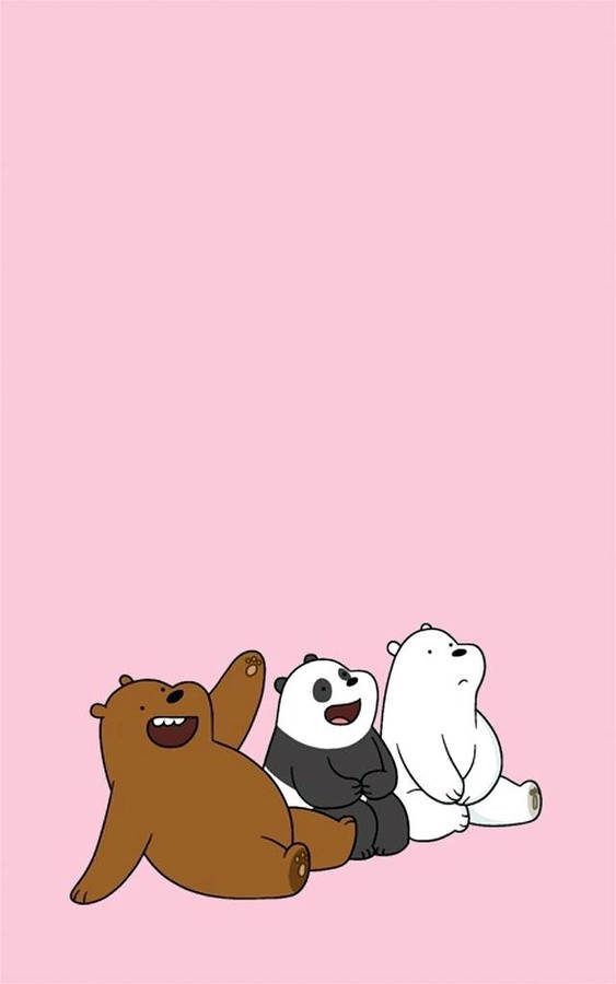 Three Bears We Bare Bears Wallpaper