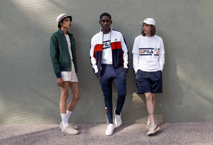 Three Guys Wearing Fila Wallpaper