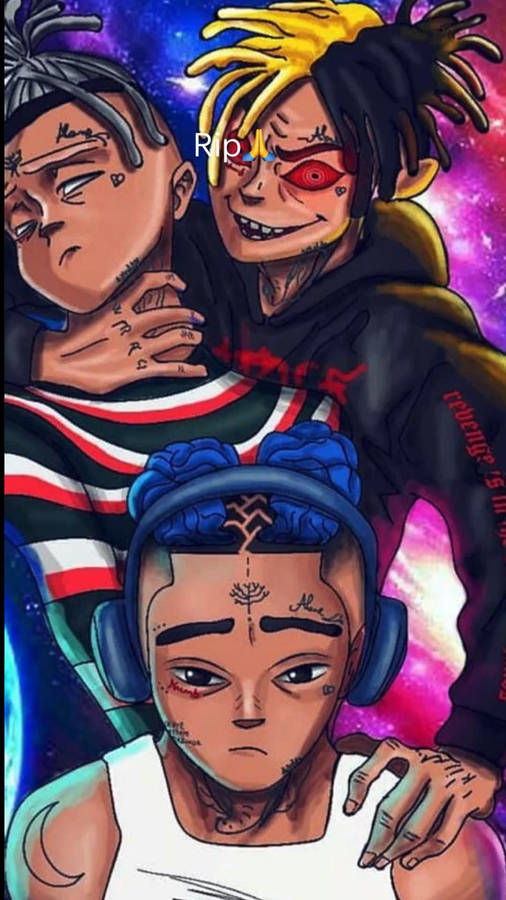 Three Identities Of Cool Xxxtentacion Wallpaper