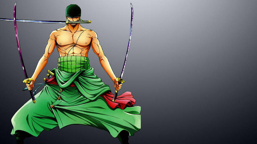 Three-sword Style Roronoa Zoro Wallpaper