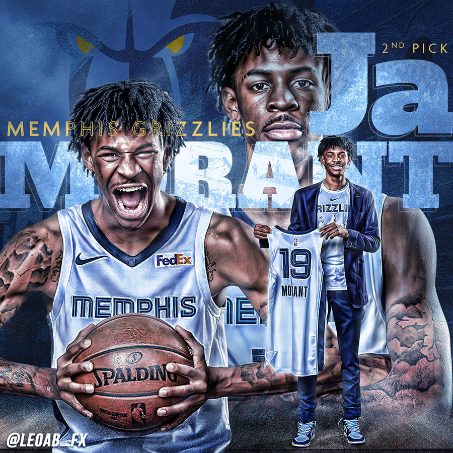 Thrilling Nba Action With Ja Morant Wallpaper