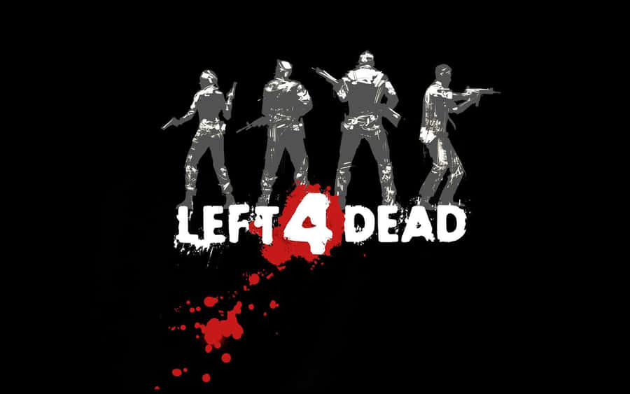 Thrilling Silhouettes - Characters From Left 4 Dead Wallpaper